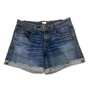 J Crew Denim Blue Women's Shorts Size 27